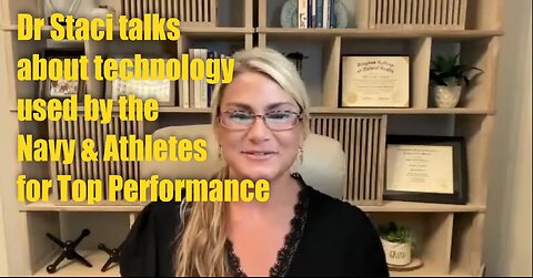 Dr Staci talks about Technology used by the Navy & Athletes for Top Performance