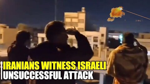 Iranians released footage mocking unsuccessful Israeli attacks