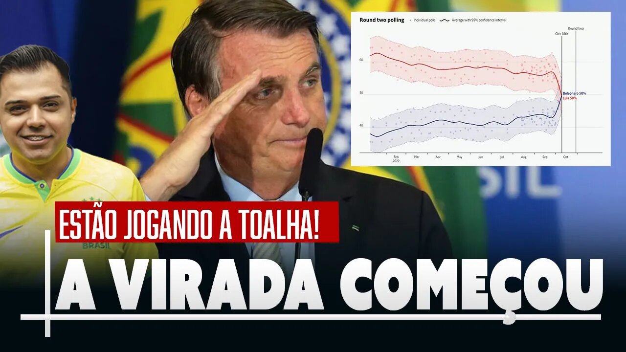 A "VIRADA" começou! Até eles jogando a toalha!