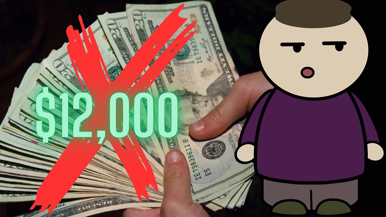 How I LOST $12,000 in one day at age 18