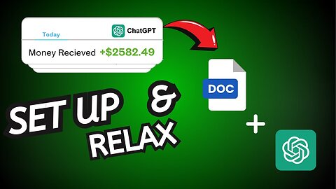 Earn The Easiest $2000 For Free With Google Docs & ChatGPT