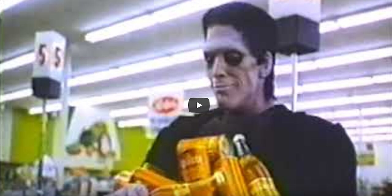 1970s FRANKENSTEIN SHASTA ORANGE SODA TV COMMERCIAL