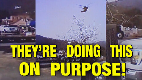 Nat’l Guard Helicopter DESTROYS Volunteer Hurricane Aid In North Carolina!