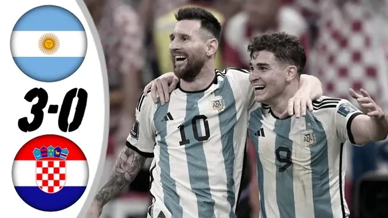 Argentina vs Croatia 3-0 FULL Hіghlіghts & All Goals FIFA World Cup Qatar 2022 HD