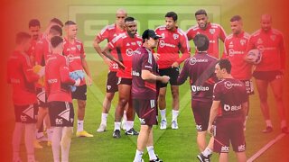 NOVIDADES NO TREINO DO SÃO PAULO EM CÓRDOBA ANTES DA FINAL SULAMERICANA