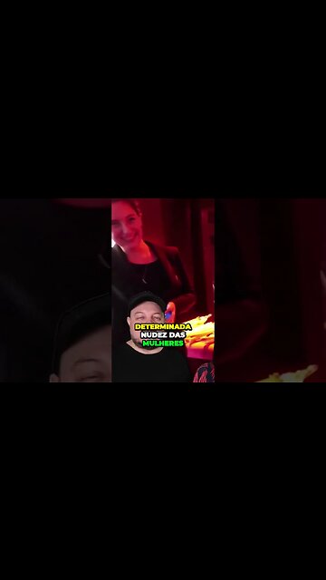 Mulheres cobertas de luzes no Cabaré de Paris