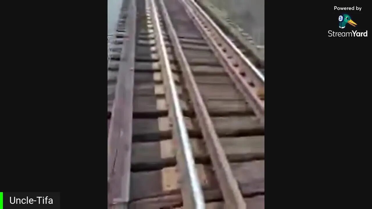 Super high train trestle