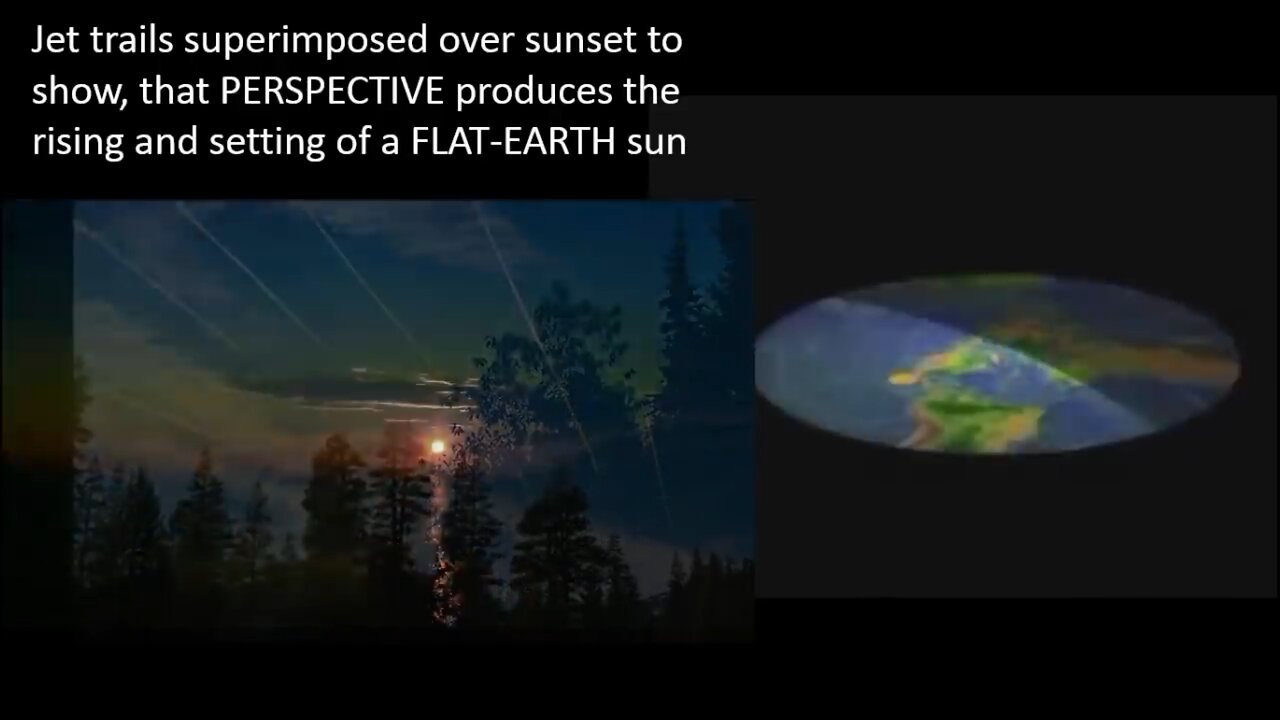 TIMELAPSE OF THE SUN PROVES FLAT EARTH - HD perspective matrix