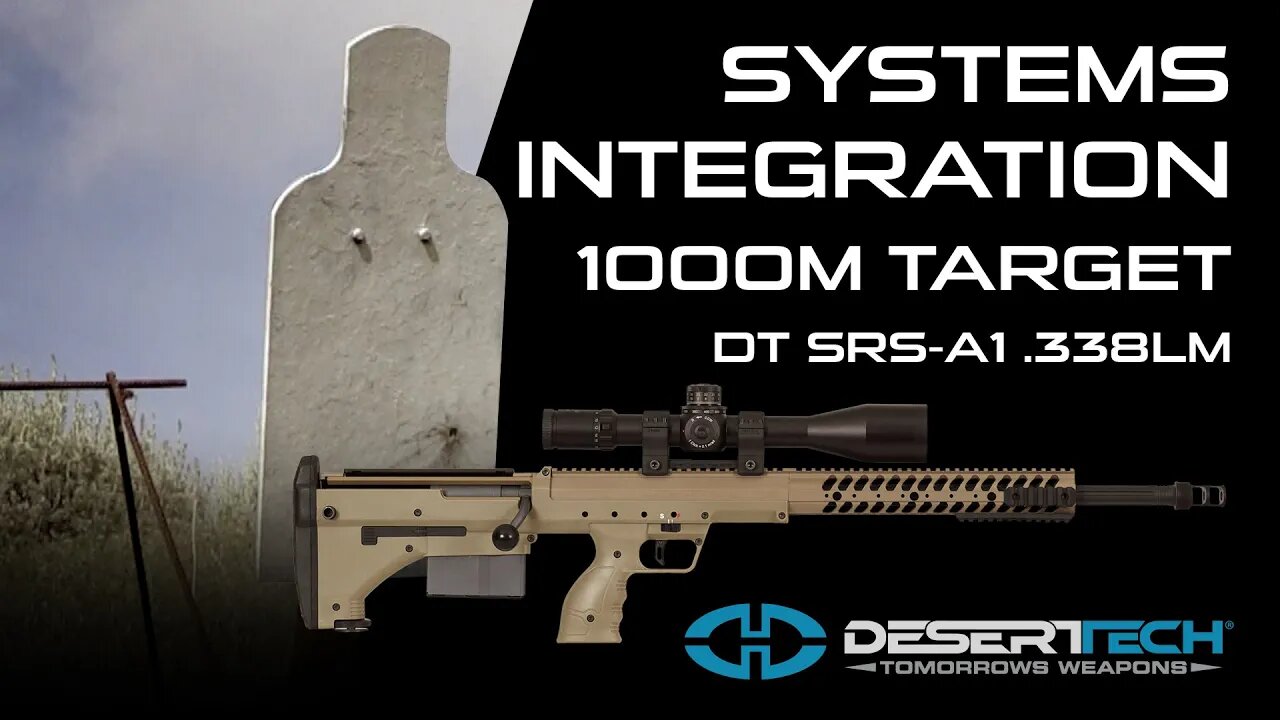 1000 meters Best Sniper Rifle System Integration - Target Close Up