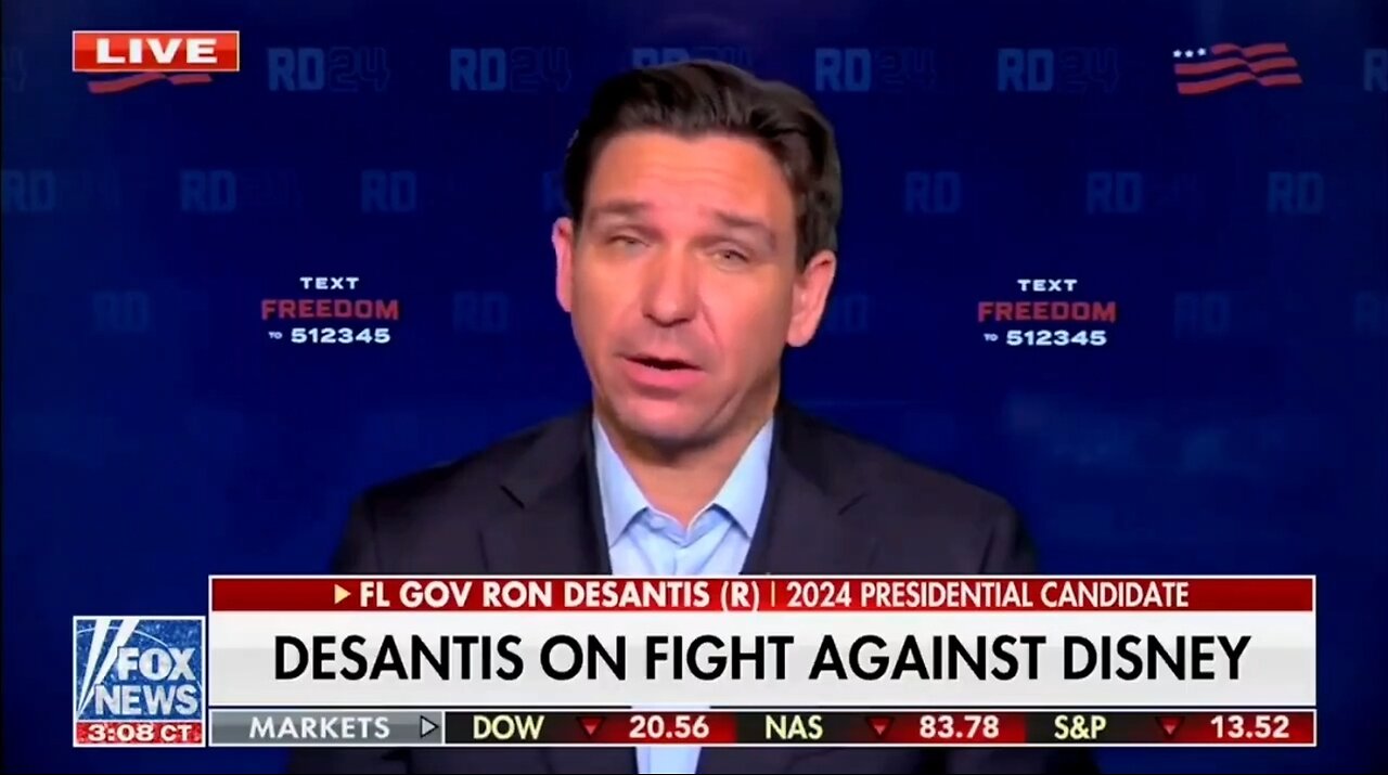 DeSantis: Americans Are Sick Of Agenda’s Being Shoved Down Their Throats