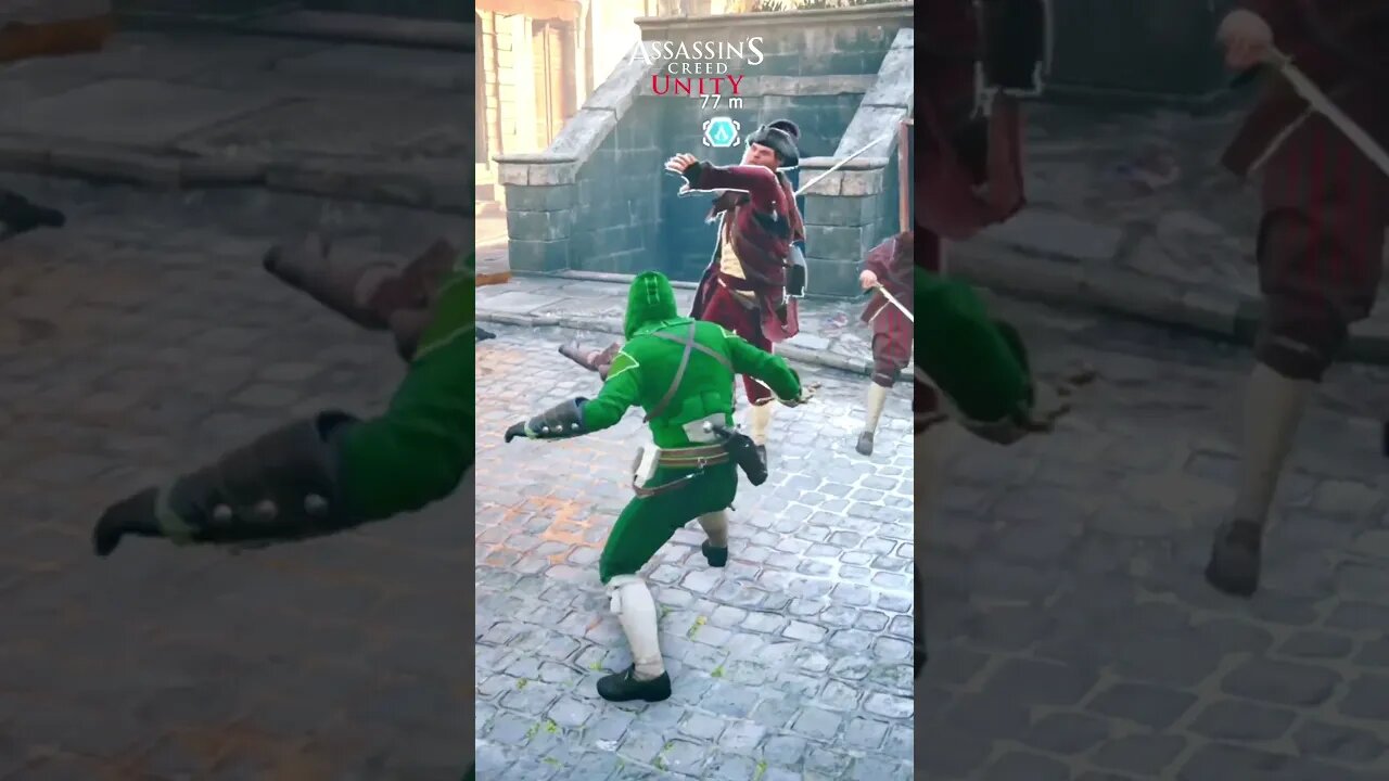 Assassin’s Creed Unity Brutal Killing #shorts