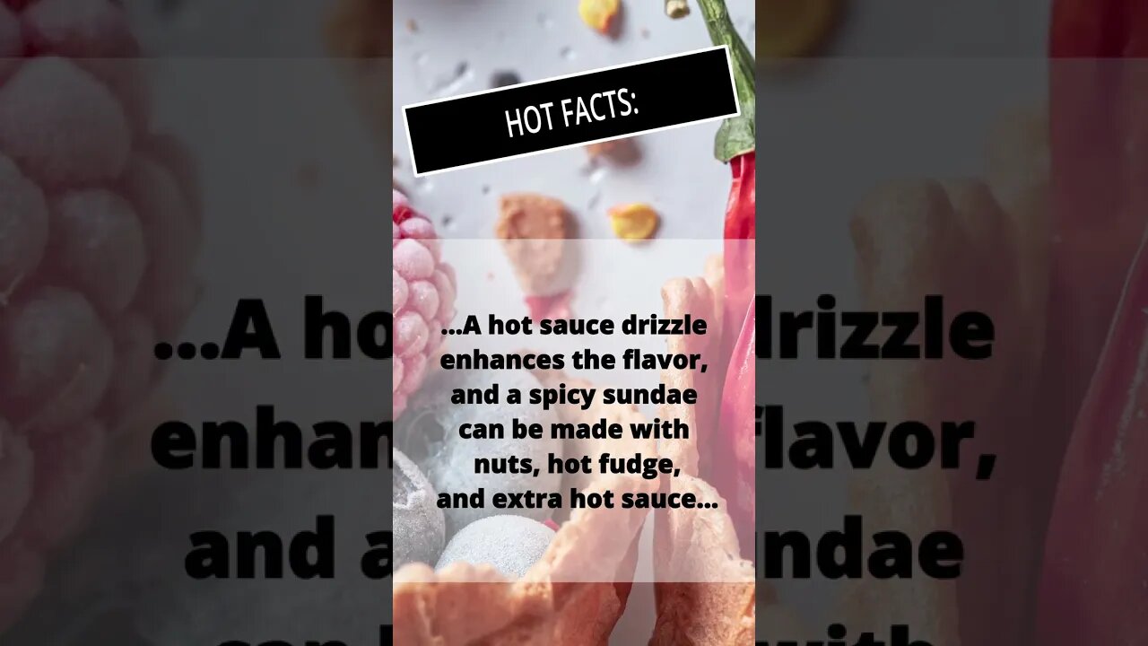 Breaking the Rules: Hot Sauce and Ice Cream - a Flavor Explosion #icecream #fireandice