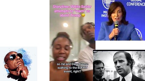 White Liberal’s Save A Nigga Committee Warns Blacks About Trump In Detroit