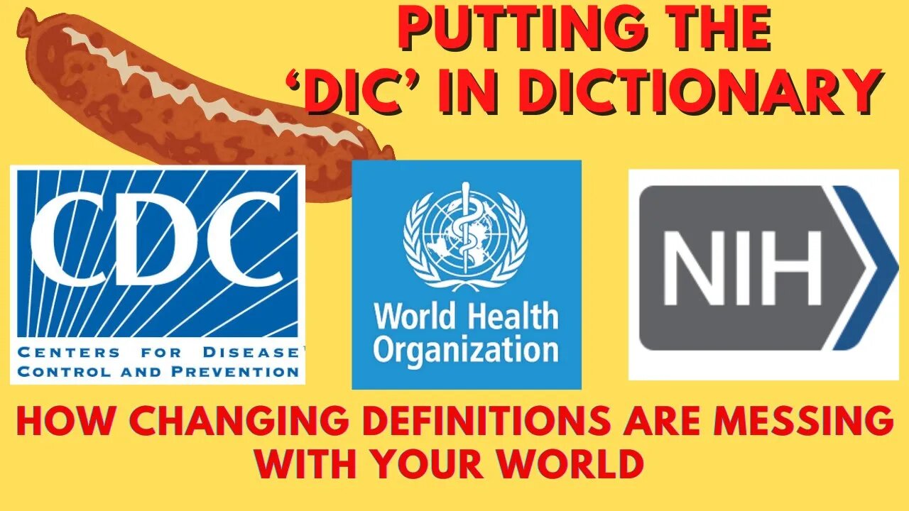 Changing Definitions | CDC, WHO & NIH