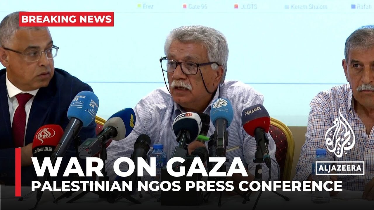 It is Israel’s goal to starve the population’ in Gaza_ Palestinian NGOs