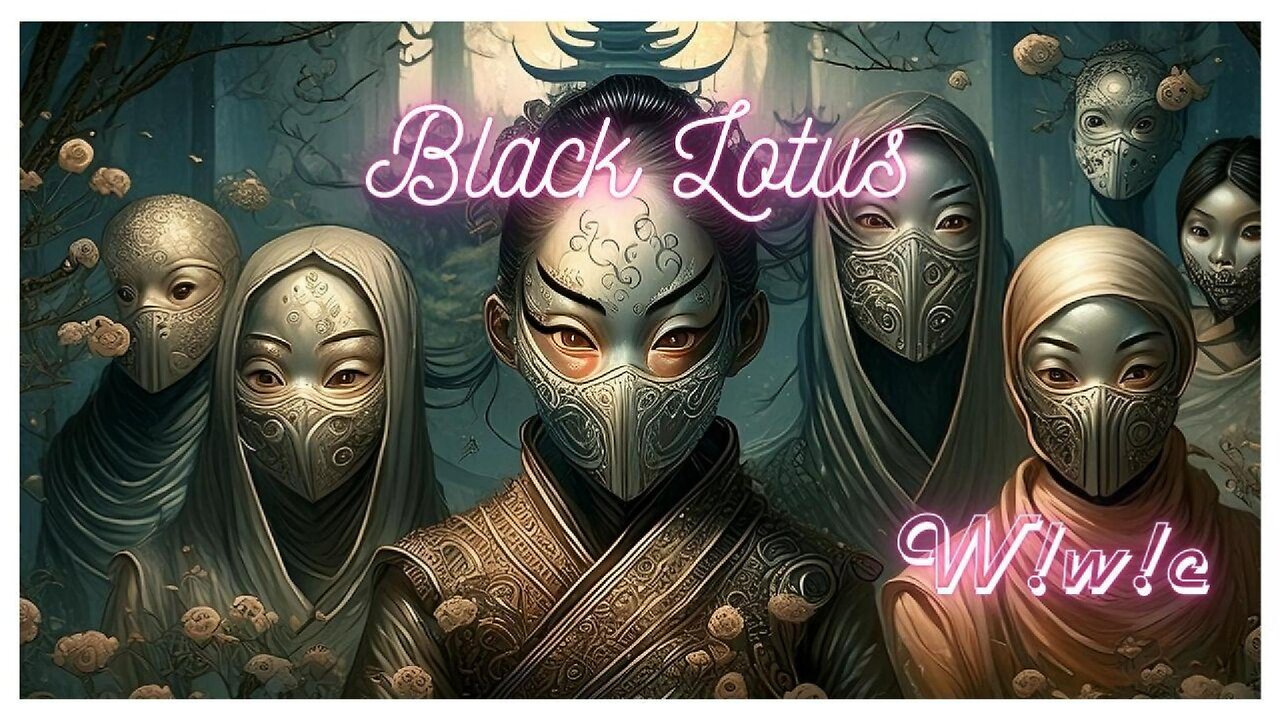 Black Lotus - Mimic - AI Music and Art w/ Audio Visualizer and Lyrics