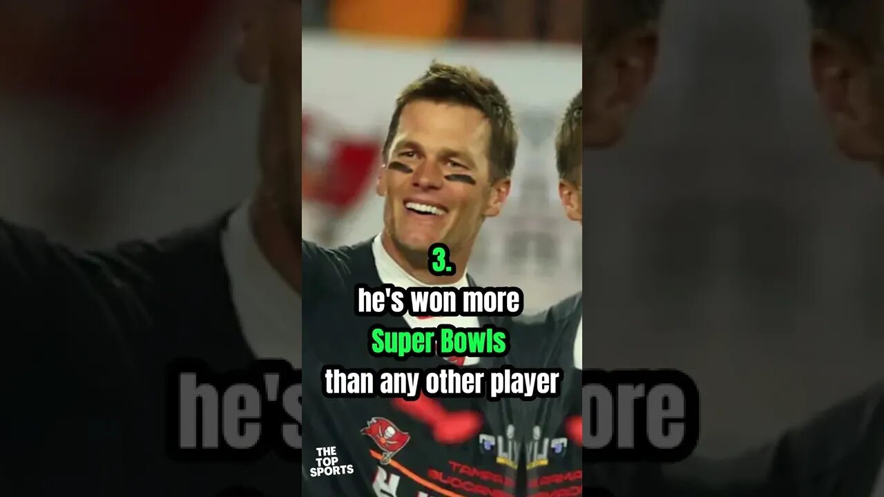 6 things you don't know about tom brady #shorts #nfl