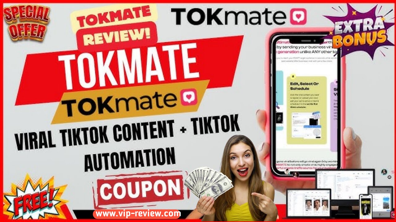 TOKmate Review 2024: The Ultimate AI TikTok Tool for Viral Growth | TokMate Review [TokMate Review]