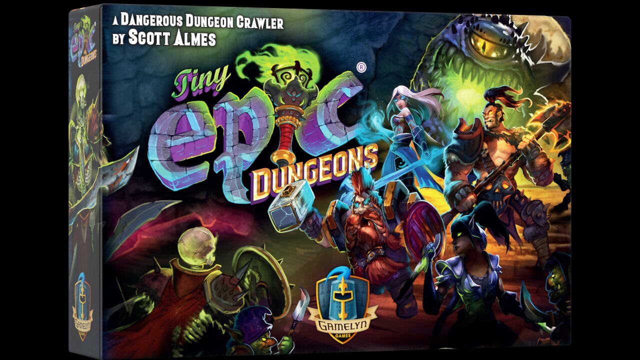 Tiny Epic Dungeons (2021) unboxing, starring GAMeeps!