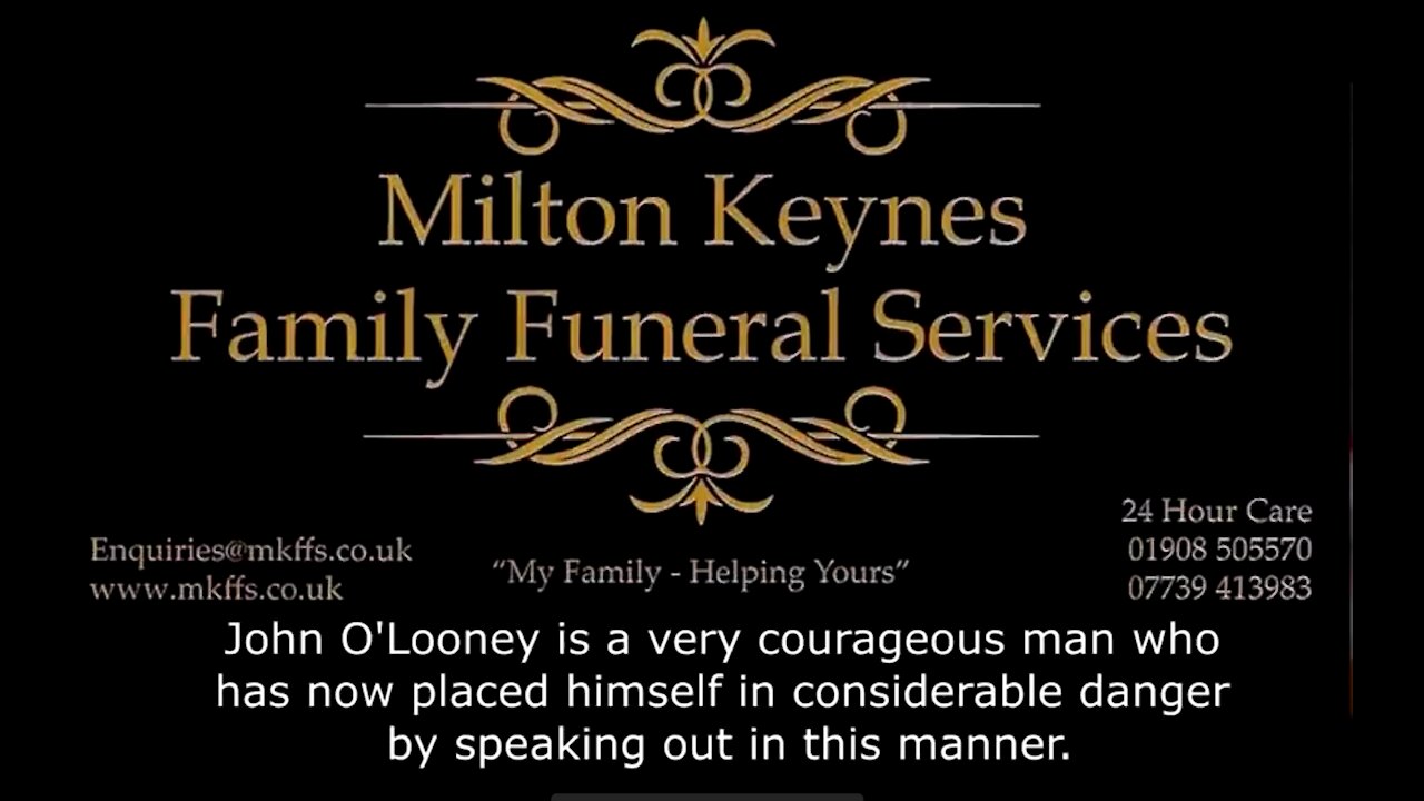 Max Igan: Funeral Director John O'Looney Blows the Whistle on Covid 🇺🇸 English (NL subs) - 39m50s