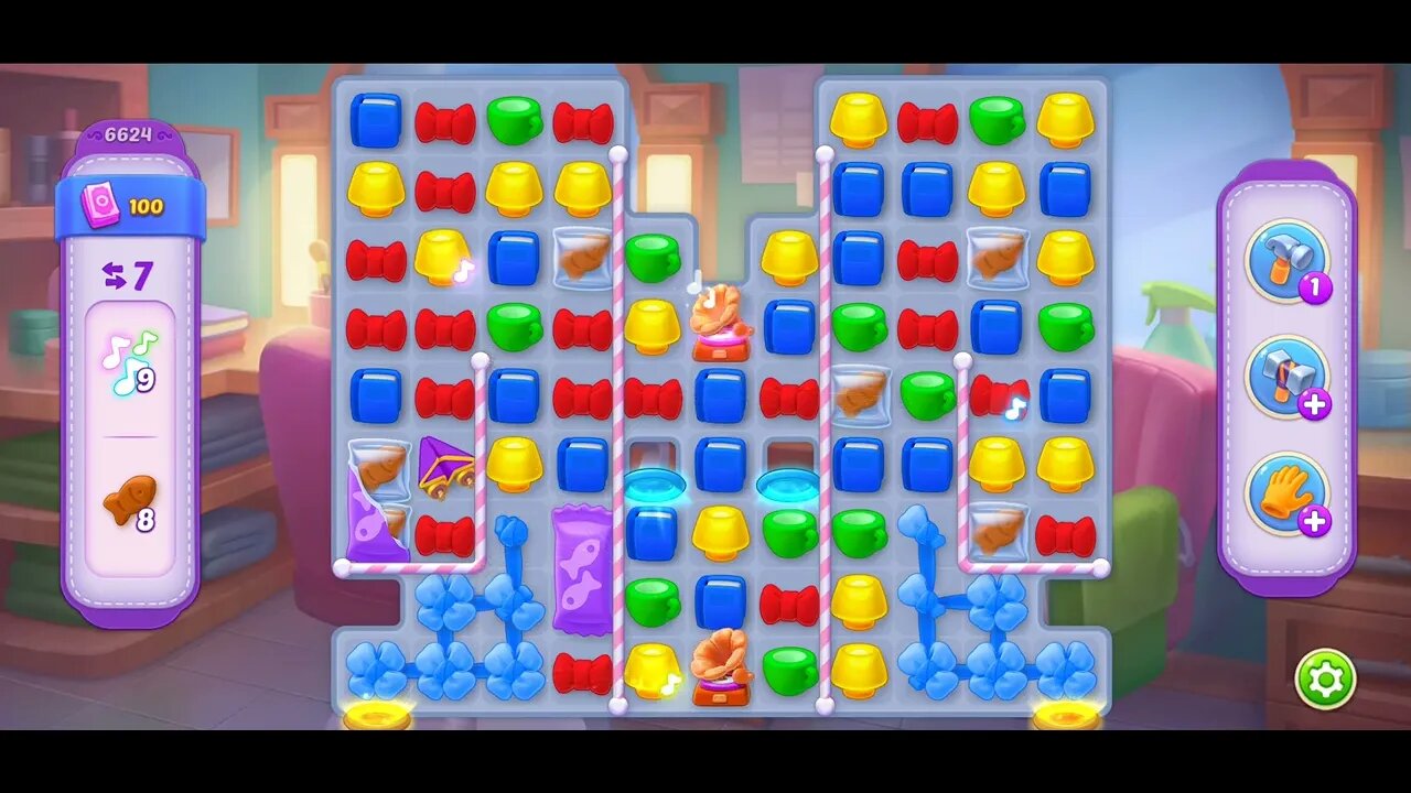 Playrix Homescapes Gameplay Walkthrough Level 6624