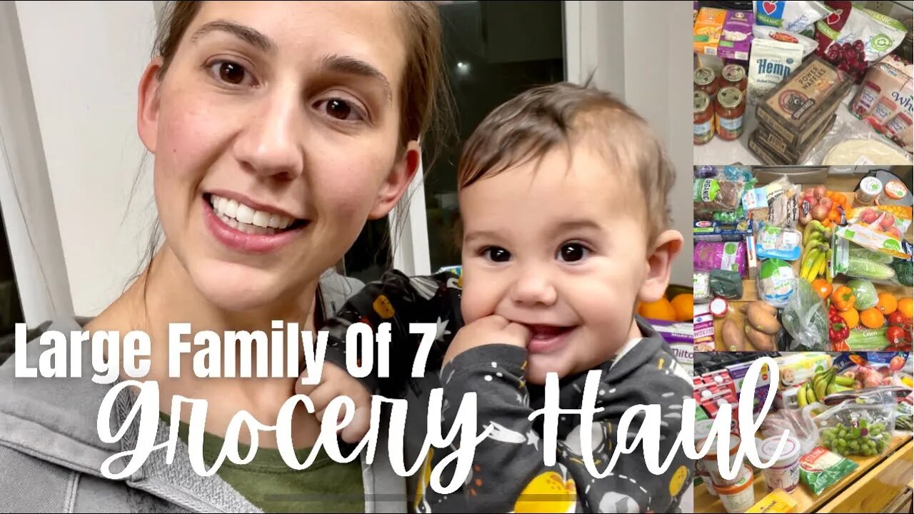 Large Family’s Healthy Grocery Haul | Fall 2021 Stock The Pantry