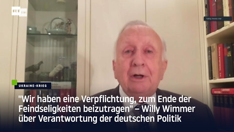 Willy Wimmer über Verantwortung der deutschen Politik