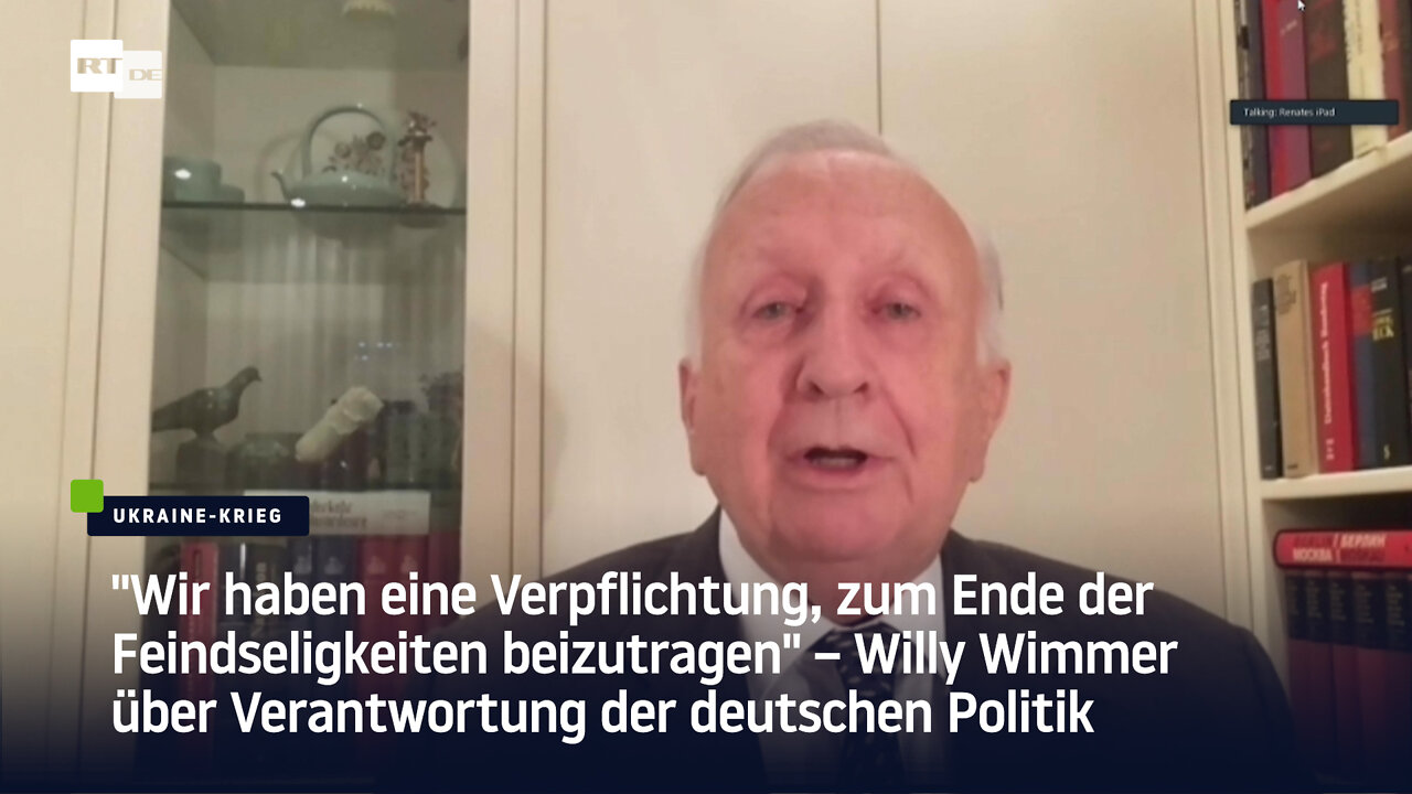 Willy Wimmer über Verantwortung der deutschen Politik