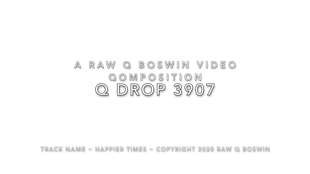 #QDrop3907 ~ #HappierTimes ~ THIS IS ABOUT SAVING #AMERICA (and the #WORLD) ~ A #MusicalMeme