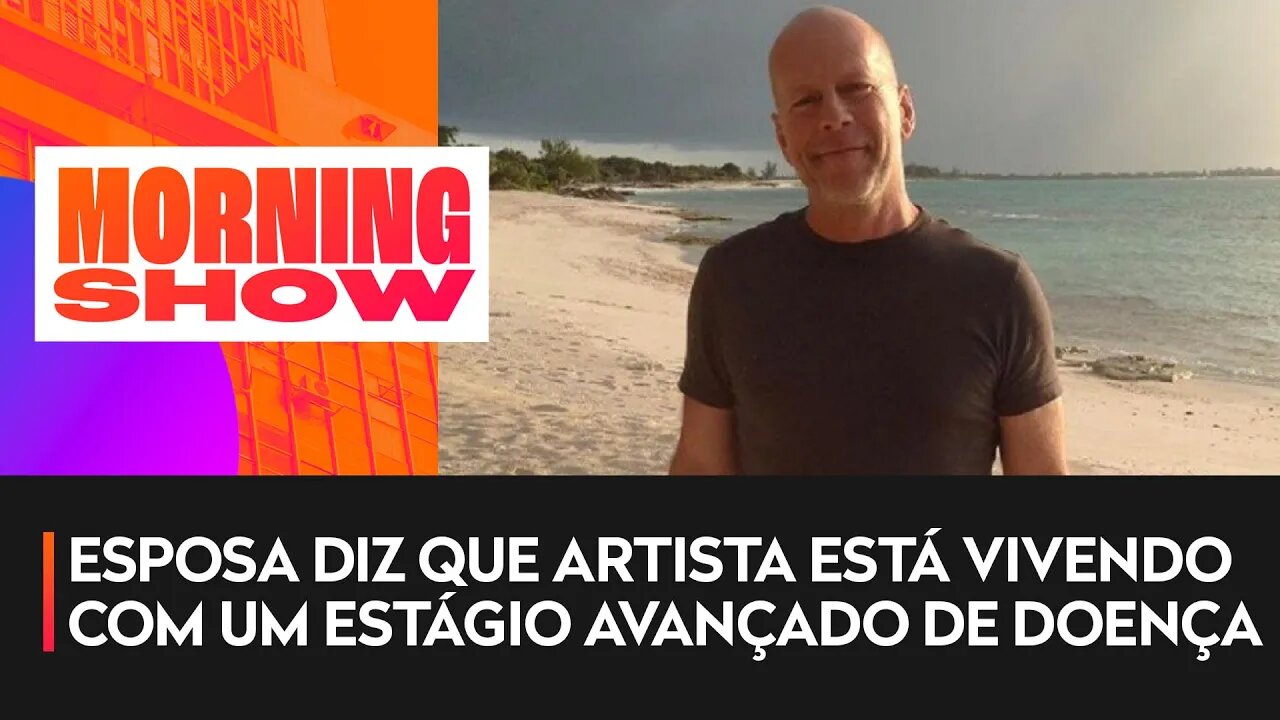 Ator Bruce Willis é diagnosticado com demência