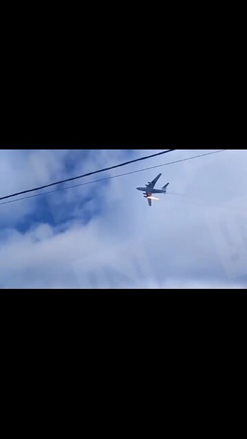 Russian Military Transport Plane Catches Fire And Crashes, Killing 15