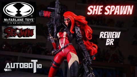 SHE SPAWN Mcfarlane Toys Action Figure Revisao em Portugues