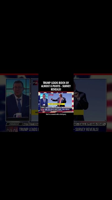 Trump Leads Biden by Almost 6 Points - Survey Reveals!