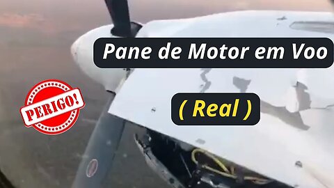 Pane de Motor em Voo Versus Buzina de Alarme do Trem de Pouso Recolhido #avião #aviação #emergência