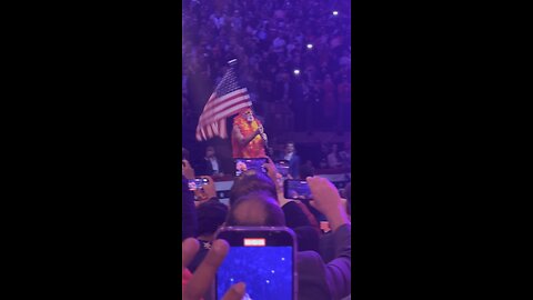 WATCH : Hulk Hogan makes ELECTRIC entrance at Trump’s Madison Square Garden Rally