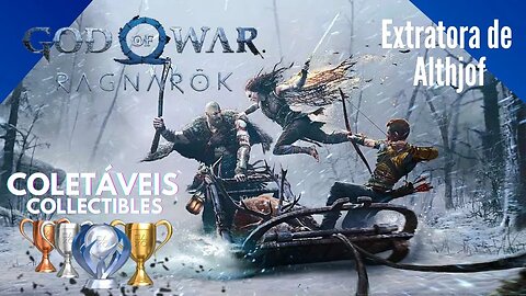 God Of War: Ragnarök: Extratora de Althjof | COLETÁVEIS | COLLECTIBLES | 4k-PTBR #9