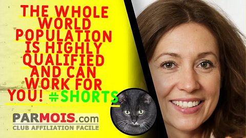 The Whole World Population Is Highly Qualified And Can Work For You! #shorts