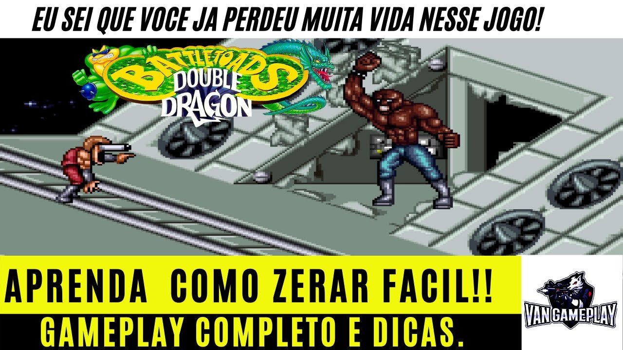 Battletoads & Double Dragon (Snes Sem usar Continue)