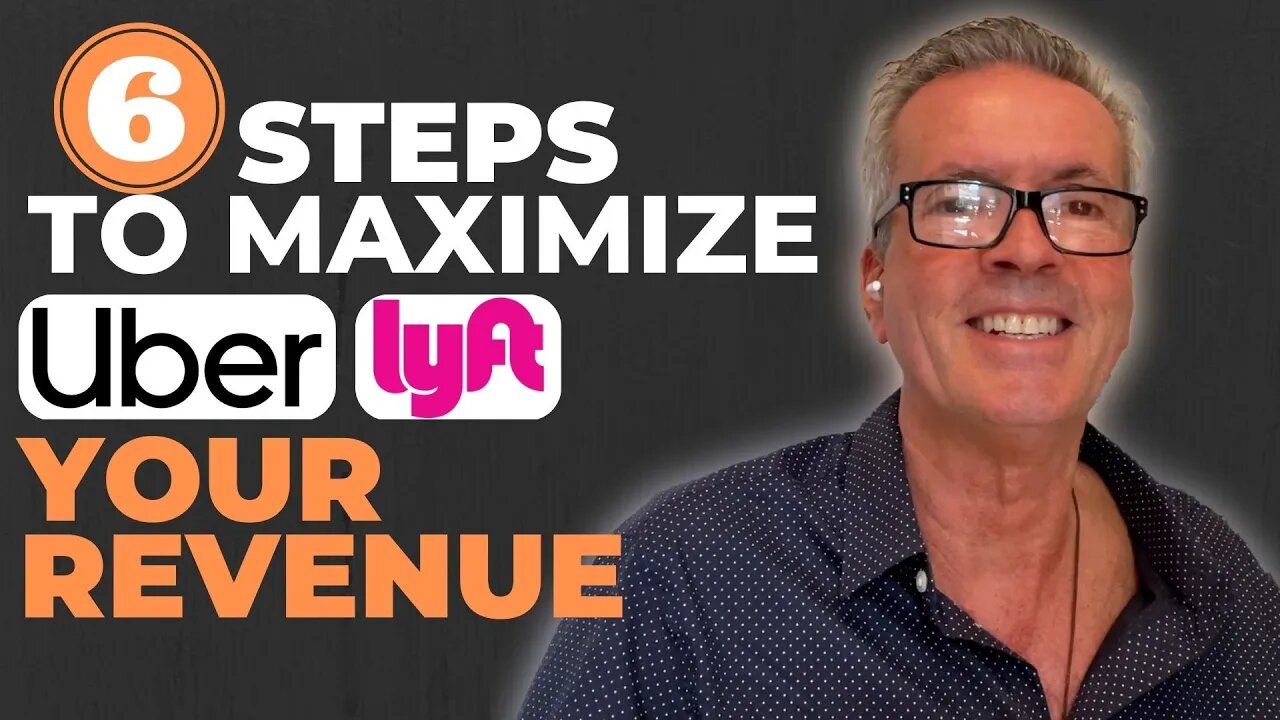 6 Steps To MAXIMIZE Your Rideshare Revenue!