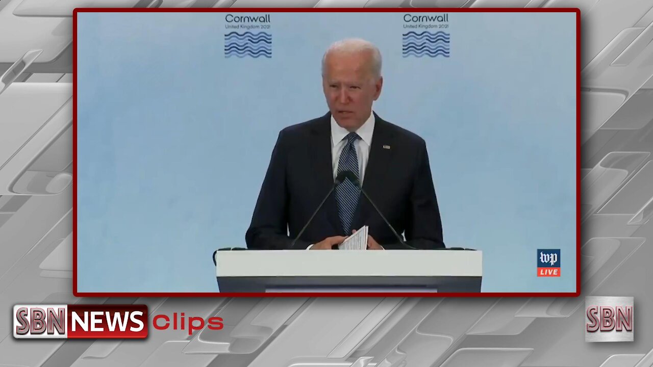 Biden - During G7 Summit: "I Am Going To Get In Trouble With Staff" - 1969