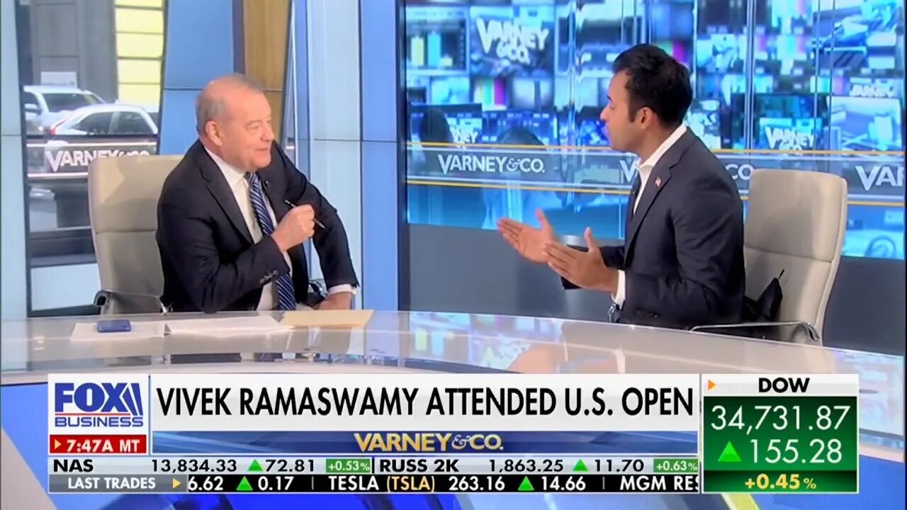 Vivek Ramaswamy Appears on Fox Business' Varney & Co. 9.11.23