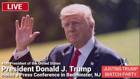 LIVE: President Trump Holds a Press Conference in Bedminster, N.J. - 8/15/24