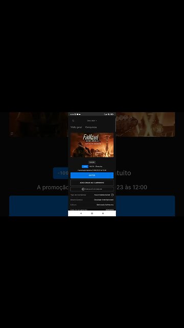 Jogo Grátis - Fallout New Vegas Ultimate Edition - Epic Games - Link na descrição/Comentário
