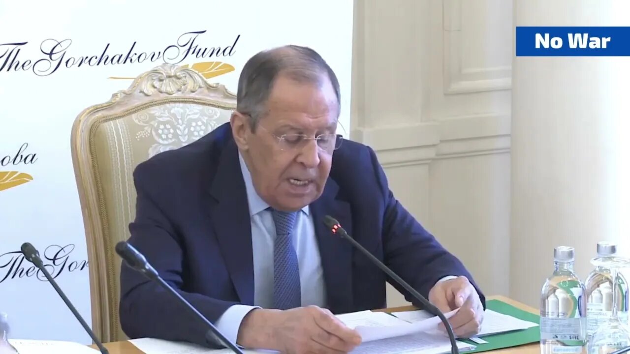 RUSSIA is waiting for the United States and its allies to sober up! Lavrov!!