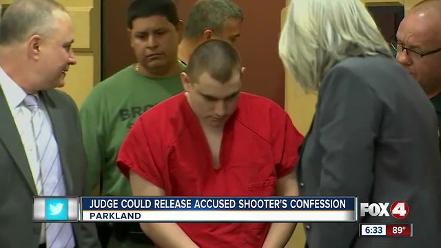 Nikolas Cruz's confessional could be released