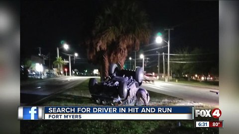 LCSO searching for hit and run driver
