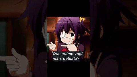 Que anime você mais detesta? #shorts #anime #