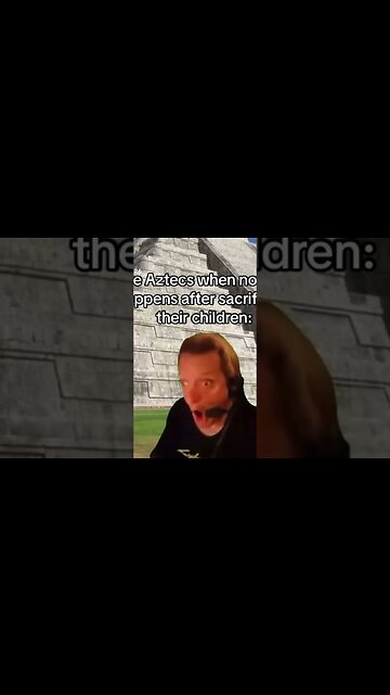 The Aztecs when they sacrifice their children and nothing happens #viral #meme #newmemes