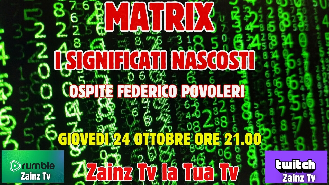 Le Dirette di #Zainz - THE MATRIX