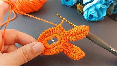 💥How to crochet cute motif